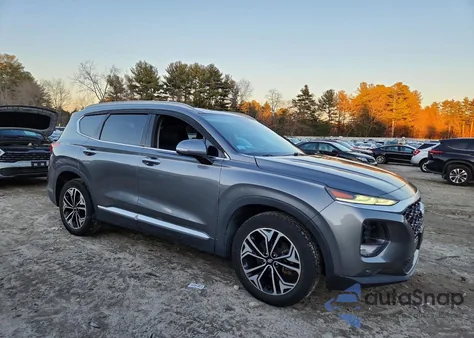 2019 Hyundai Santa Fe Limited from USA, damaged, VIN 5NMS5CAA7KH030134